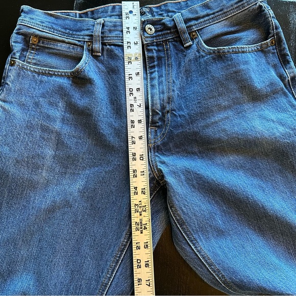 J. Crew 32x32 The Sutton Fit Darker Wash Jeans Denim Straight Fit Dad Jean - Picture 2 of 12